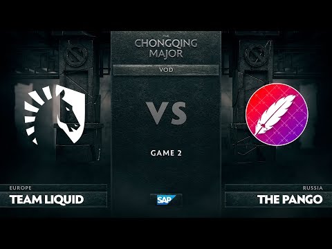[EN] Team Liquid vs The Pango, Game 2, The Chongqing Major Group C
