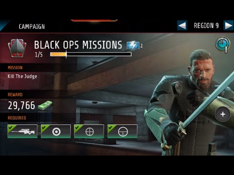 Kill Shot Bravo Region 9 Black Ops Mission #2 - Kill The Judge