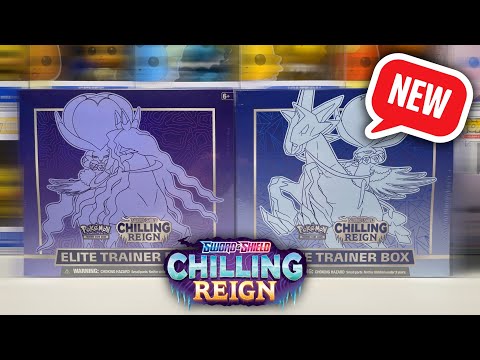 *NEW* Opening 2 Chilling Reign Elite Trainer Boxes! (Shadow Rider/Ice Rider 😍)