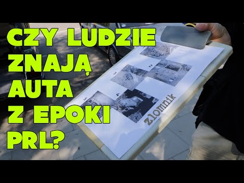 Czy ludzie rozpoznają auta z epoki PRL?