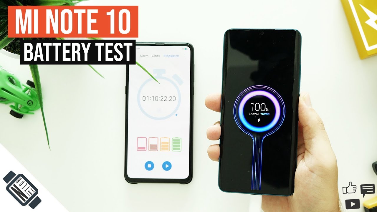 Xiaomi Mi Note 10: Battery & Charging Tests!