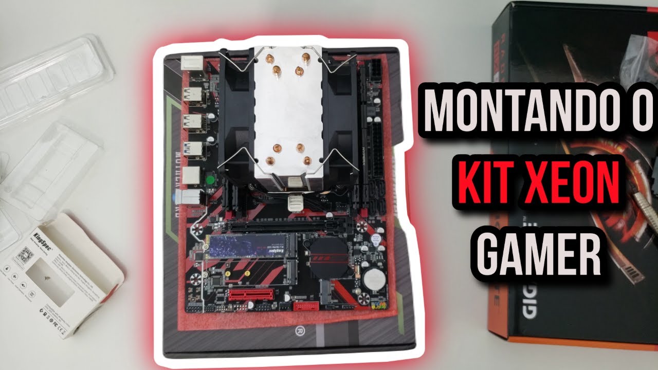 Montando um pc gamer (kit xeon 2690v3) passo a passo