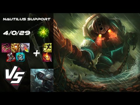 SUPPORT Nautilus vs Senna - NA Grandmaster Patch 25.24