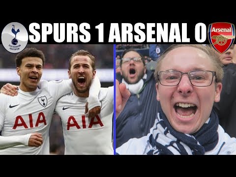 SPURS 1 ARSENAL 0!!! HARRY KANE HEADER!!! ABSOLUTE SCENES 10/02/18 - LIVE MATCH DAY VLOG