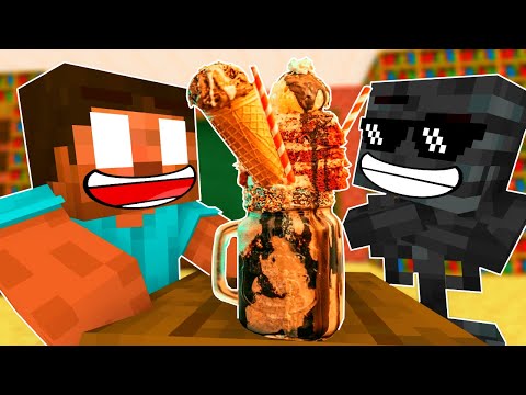 Minecraft Mobs : COOKING CHALLENGE 11 (Minecraft Animation Parody)