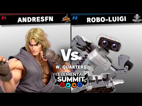 ELEMENTAL SUMMIT - AndresFn (Ken) Vs. Robo-Luigi (R.O.B.) - W. Quarter Finals