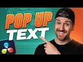 Enhance the ENERGY of Your Videos Now With These 5 POP-UP TEXT Effects!