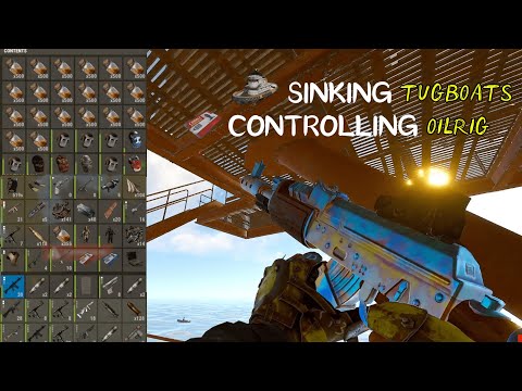 SOLO with 11,500 HOURS vs OCEAN ZERGS - Rust Movie