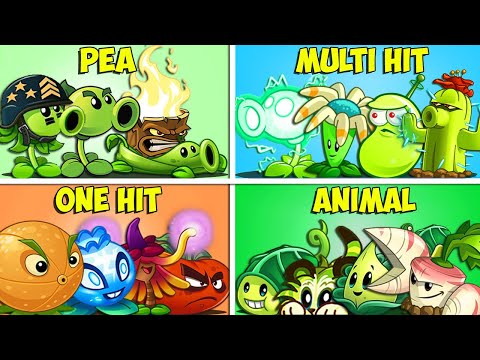 Pvz 2 Battlez - 4 Best Team Plant Battlez - Which Team Plant Will Win?