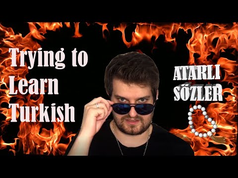 Trying to Learn Turkish with Josili Jo | 🔥  ATARLI SÖZLER 🔥