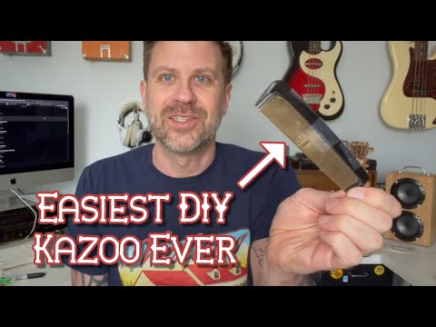 How To Make a Comb Kazoo (DIY)