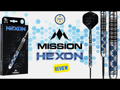 Mission Hexon Darts - Steel Tip - 90% - Blue PVDRegular price