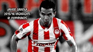 Javier Saviolas Highlights bei Olympiakos 2013/14