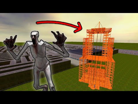 Scary SCP-096 vs Towers In Garry's Mod!