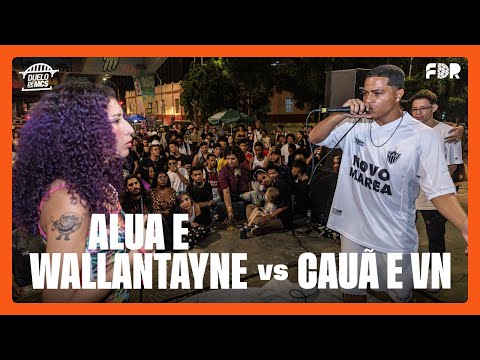 ALUA E WALLANTAYNE VS CAUÃ  E VN (PRIMEIRA FASE) - DUELO DE MCS (22/03/2024)