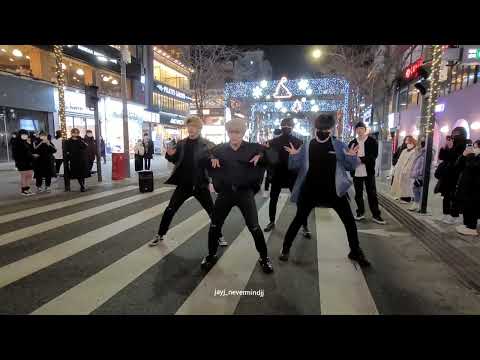 220121❤ ABLUE 에이블루 BTS (방탄소년단) - Butter 신촌 버스킹 (shinchon busking)