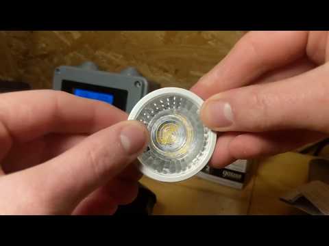 Экспресс-тест лампы Видео Gauss Elementary MR16 5.5W 430lm 3000К GU5.3 LED