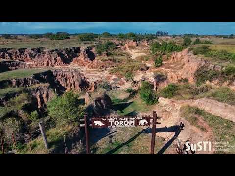 Reserva Paleontológica Toropí Corrientes 🦴 | Drone