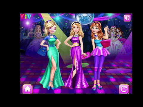 Princess Fashion Prom - Frozen Elsa, Anna & Rapunzel