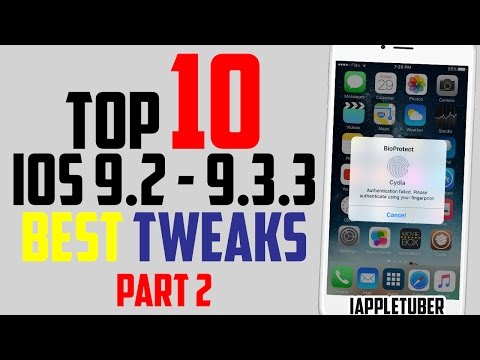 TOP 10 iOS 9.2 - 9.3.3 Cydia Tweaks Part 2! Pangu Jailbreak Compatible