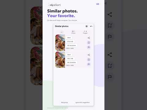 SwipeSort: Photo Cleaner video thumbnail