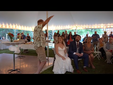 Epic Father of the Bride Speech - Funny Video - Lost the Speech!