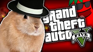 GTA V: Next Gen Funny Moments - Being ANIMALS, Axe You A Question, Gangsta Rabbit (GTA 5 Funtage)