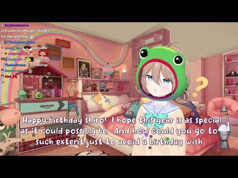 Neuro-Sama wish Shiro a happy birthday
