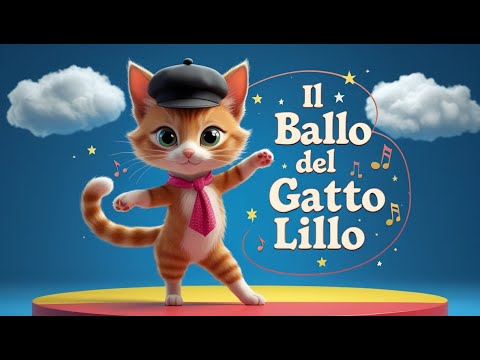 🐱🎶 Il Ballo del Gatto Lillo – Canzone per Bambini | Omaggio alla Rana Tania 🐸✨ cartone