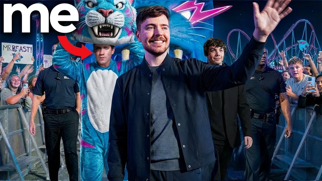 I Secretly Lived In MrBeast's Theme Park