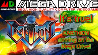 Earthion actually running on Mega Drive / Genesis hardware!!!