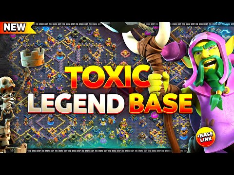 NEW TH18 LEGEND + *WAR BASE LINKS* | BEST TH18 ANTI 2 STAR BASES | CLASH OF CLANS 🔥