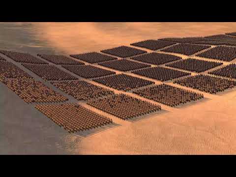 Epic SPARTA Conquest of PERSIA (60K Men Land Battle & SIEGE) - Total War ROME 2 (LEONIDAS vs XERSES)