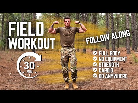 30 Minute Full-Body Field Workout | Bodyweight Strength and Cardio You Can Do Anywhere
