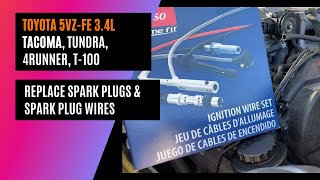 96-02 Toyota 4Runner: 5VZ-FE 3.4L Replace Spark Plugs & Spark Plug Wires - Girlie Garage