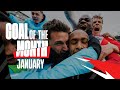 This year’s first personal prize goes to... | Goal of the Month January