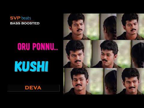 2000 ~ Oru Ponnu Onnu Naan ~ Kushi ~ Deva 🎼 5.1 SURROUND 🎧 BASS BOOSTED 🎧 SVP Beats ~ Vijay