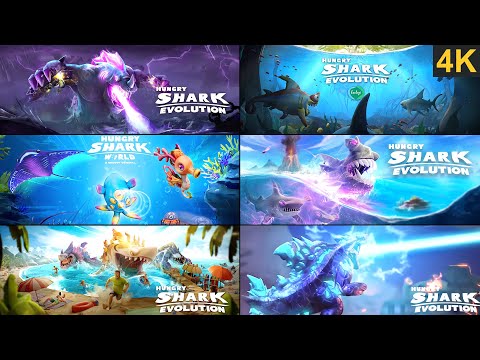 HUNGRY SHARK ALL MOVIE & TRAILER THROUGH THE YEARS!!! (2010 - 2022) MARATHON 1 HOUR