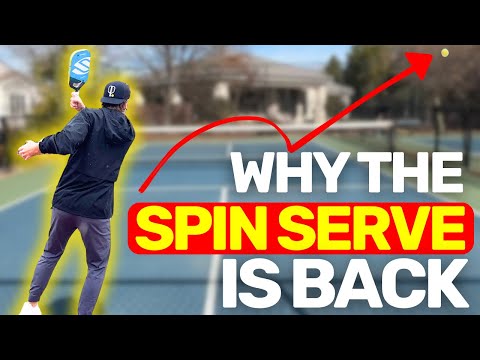 The NEW spin serve in pickleball: THE SCREWBALL SERVE