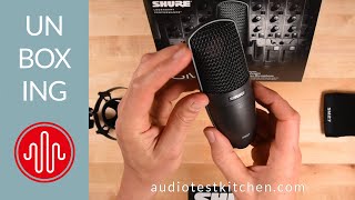 Video thumbnail for Shure SM27 | Unboxing & Review Powered by You by Audio Test Kitchen