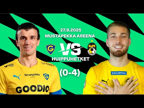 IF Gnistan vs KuPS 0–4 – Maalit & Ottelun huippuhetket 27.09.2025 | Veikkausliiga