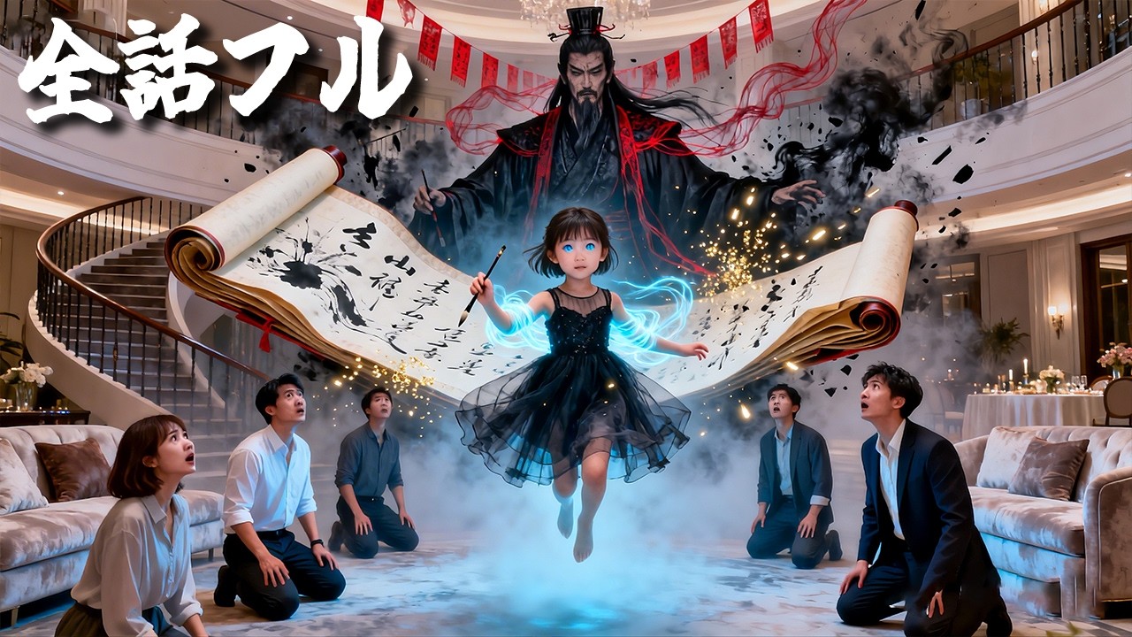 拾った乞食少女――だが冥王！禍を福に変換！親戚が父を虐げた瞬間、手を振れば黒白の使者が降臨、悪人即拘束！そのまま豪門の団寵へ逆転！#ショートドラマ #無料 #全話 #無料全話#kungfu