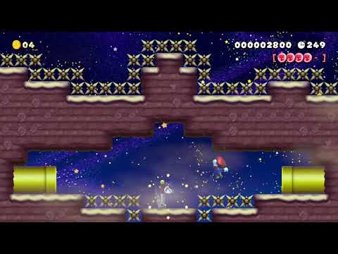 Super Celeste World 2-4 - Super Mario Maker 2