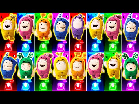 Oddbods Bubbles All Video Megamix 🆚 Oddbuds Newt 🆚 Oddbods Slick 🆚 Oddbods Pogo. 🎶 Who Will Win ? 🎯🎯
