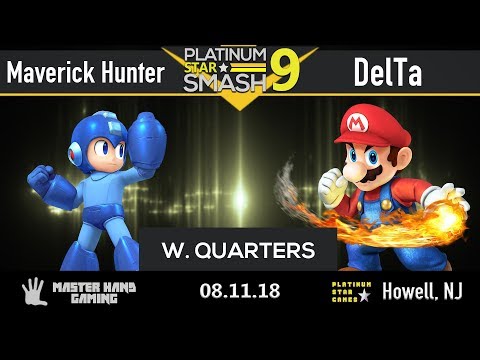 Platinum Star Smash 9 - Maverick Hunter (Megaman) vs DelTa (Mario) - Winner's Quarterfinals