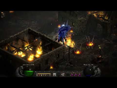 [D2R] Whirlwind Barbarian (Death + Beast) destroys Uber Tristram