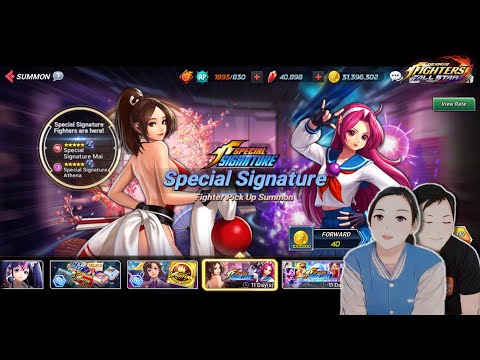 TAKE ALL MY RUBY AND GIVE MY WAIFU!!! Athena (and Mai) Summons! • KOF ALLSTAR