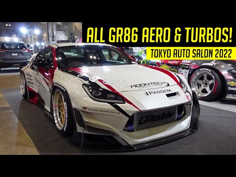 NEW TOYOTA GR86 & SUBARU BRZ Turbo Kits & Aero ONLY! | Tokyo Auto Salon 2022!