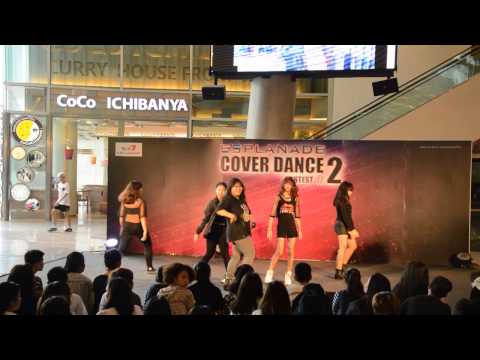 Somsri cover 4 Minute - Crazy @ Esplanade Stage 2 (audition) 150614