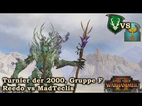 Reedo vs MadTeclis - Gruppe F Total War: Warhammer 2 Deutsch